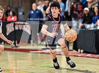 Thumbnail 2 in Forge Christian vs. Resurrection Christian (CHSAA 3A Great 8) photogallery.