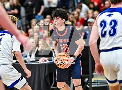 Thumbnail 3 in Forge Christian vs. Resurrection Christian (CHSAA 3A Great 8) photogallery.