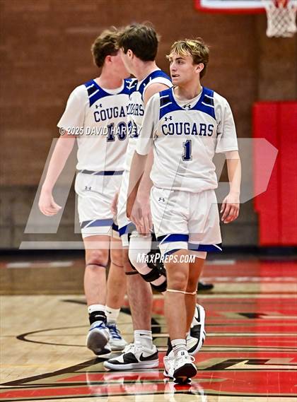 Thumbnail 2 in Forge Christian vs. Resurrection Christian (CHSAA 3A Great 8) photogallery.