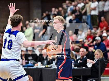 Thumbnail 2 in Forge Christian vs. Resurrection Christian (CHSAA 3A Great 8) photogallery.