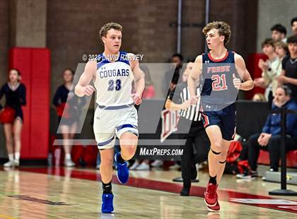 Thumbnail 3 in Forge Christian vs. Resurrection Christian (CHSAA 3A Great 8) photogallery.