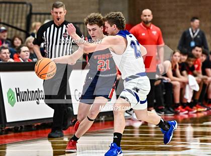 Thumbnail 1 in Forge Christian vs. Resurrection Christian (CHSAA 3A Great 8) photogallery.