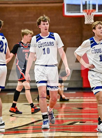 Thumbnail 2 in Forge Christian vs. Resurrection Christian (CHSAA 3A Great 8) photogallery.