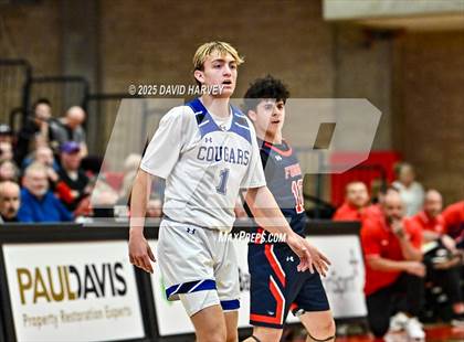 Thumbnail 2 in Forge Christian vs. Resurrection Christian (CHSAA 3A Great 8) photogallery.