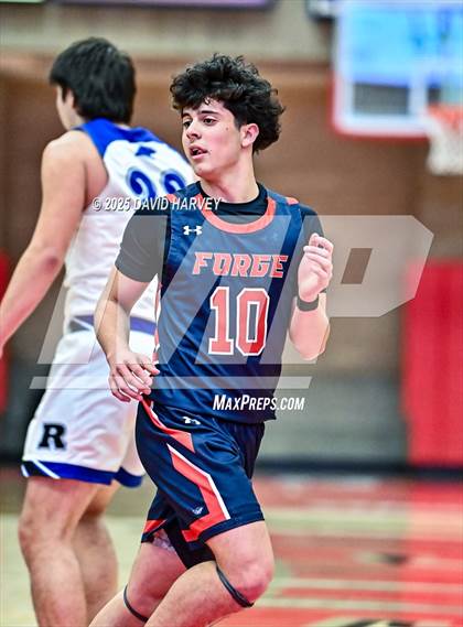 Thumbnail 2 in Forge Christian vs. Resurrection Christian (CHSAA 3A Great 8) photogallery.