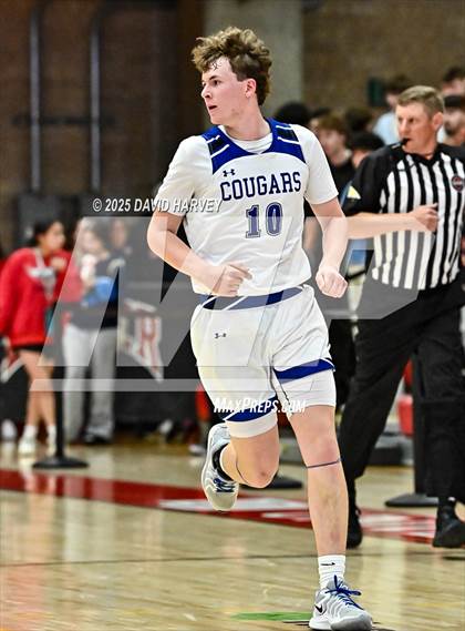 Thumbnail 2 in Forge Christian vs. Resurrection Christian (CHSAA 3A Great 8) photogallery.