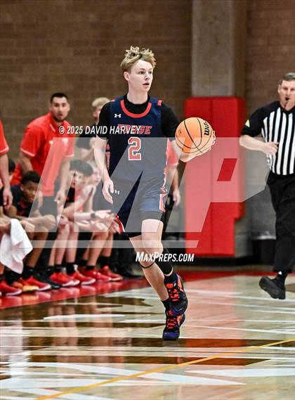 Thumbnail 2 in Forge Christian vs. Resurrection Christian (CHSAA 3A Great 8) photogallery.