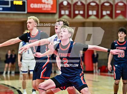 Thumbnail 1 in Forge Christian vs. Resurrection Christian (CHSAA 3A Great 8) photogallery.