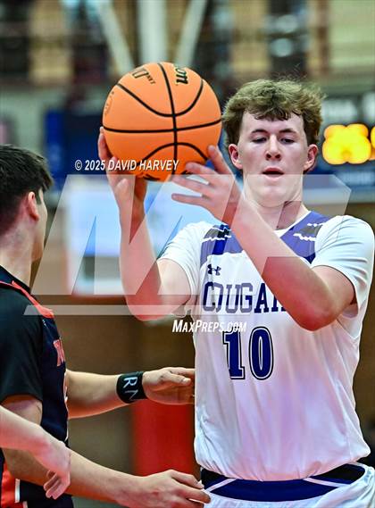 Thumbnail 2 in Forge Christian vs. Resurrection Christian (CHSAA 3A Great 8) photogallery.