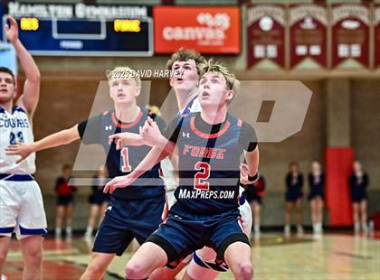 Thumbnail 2 in Forge Christian vs. Resurrection Christian (CHSAA 3A Great 8) photogallery.