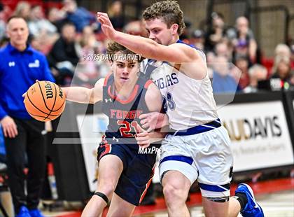 Thumbnail 3 in Forge Christian vs. Resurrection Christian (CHSAA 3A Great 8) photogallery.