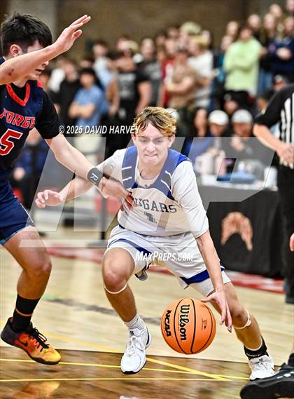 Thumbnail 1 in Forge Christian vs. Resurrection Christian (CHSAA 3A Great 8) photogallery.