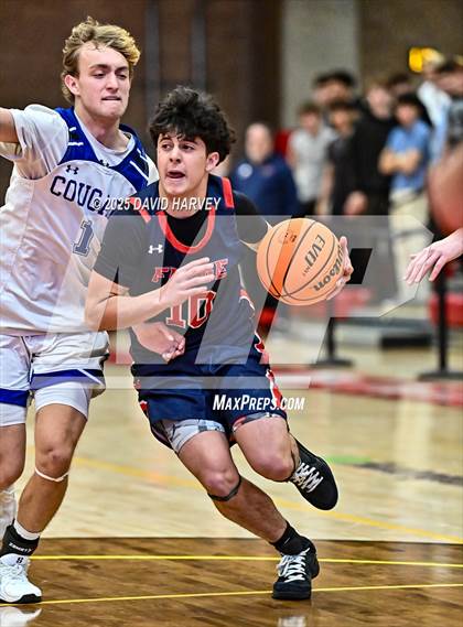 Thumbnail 3 in Forge Christian vs. Resurrection Christian (CHSAA 3A Great 8) photogallery.