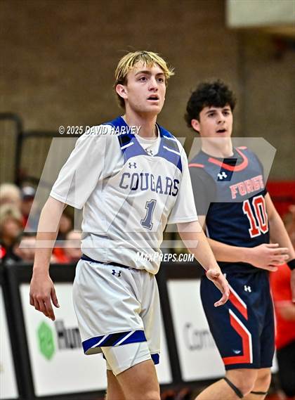 Thumbnail 1 in Forge Christian vs. Resurrection Christian (CHSAA 3A Great 8) photogallery.