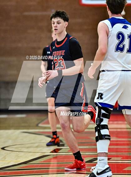 Thumbnail 1 in Forge Christian vs. Resurrection Christian (CHSAA 3A Great 8) photogallery.