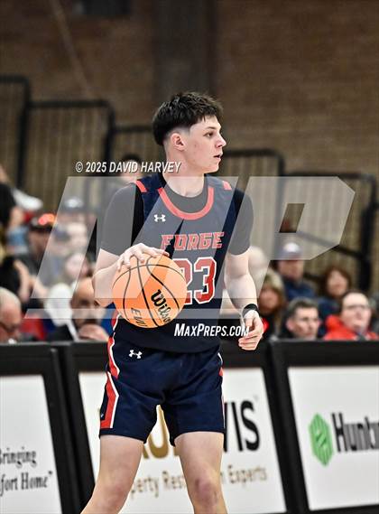 Thumbnail 2 in Forge Christian vs. Resurrection Christian (CHSAA 3A Great 8) photogallery.