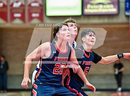Thumbnail 2 in Forge Christian vs. Resurrection Christian (CHSAA 3A Great 8) photogallery.