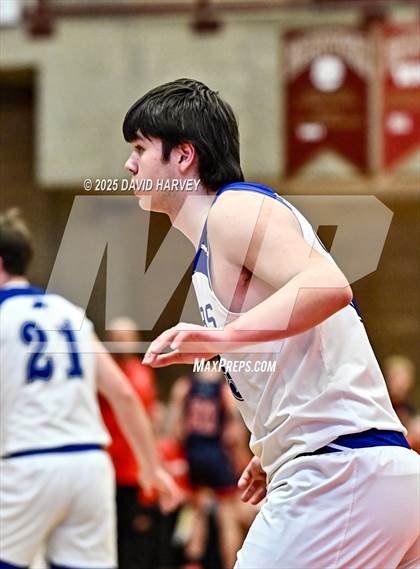 Thumbnail 2 in Forge Christian vs. Resurrection Christian (CHSAA 3A Great 8) photogallery.