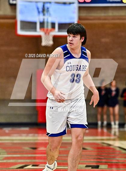 Thumbnail 2 in Forge Christian vs. Resurrection Christian (CHSAA 3A Great 8) photogallery.