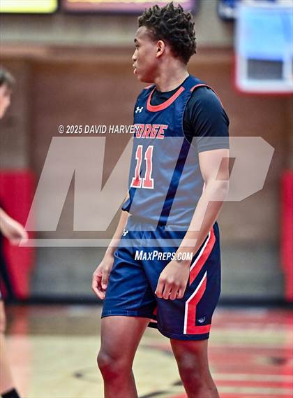 Thumbnail 1 in Forge Christian vs. Resurrection Christian (CHSAA 3A Great 8) photogallery.