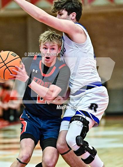 Thumbnail 2 in Forge Christian vs. Resurrection Christian (CHSAA 3A Great 8) photogallery.