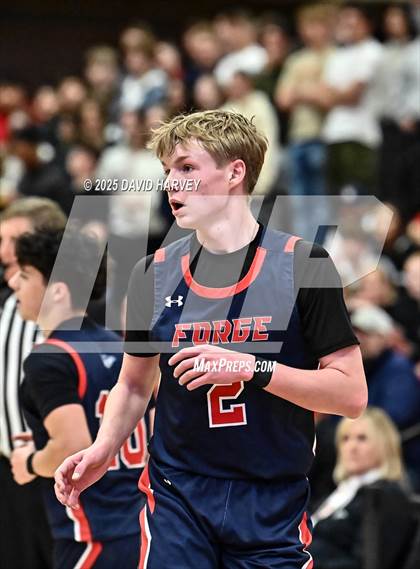 Thumbnail 1 in Forge Christian vs. Resurrection Christian (CHSAA 3A Great 8) photogallery.