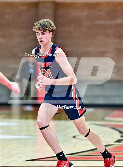 Thumbnail 2 in Forge Christian vs. Resurrection Christian (CHSAA 3A Great 8) photogallery.