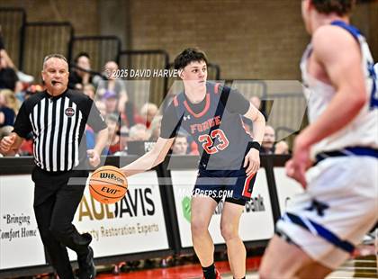 Thumbnail 1 in Forge Christian vs. Resurrection Christian (CHSAA 3A Great 8) photogallery.