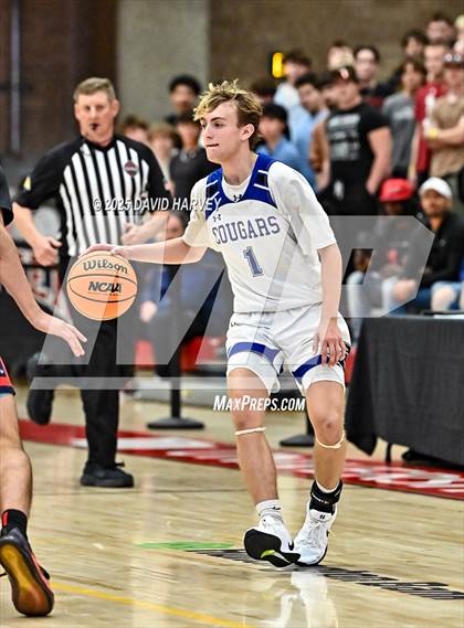 Thumbnail 3 in Forge Christian vs. Resurrection Christian (CHSAA 3A Great 8) photogallery.