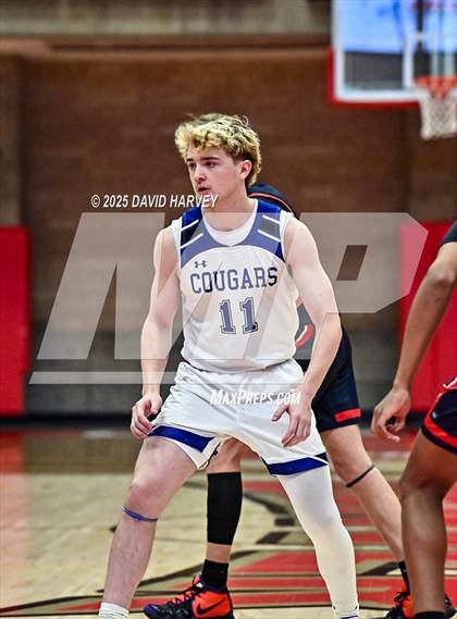 Thumbnail 3 in Forge Christian vs. Resurrection Christian (CHSAA 3A Great 8) photogallery.