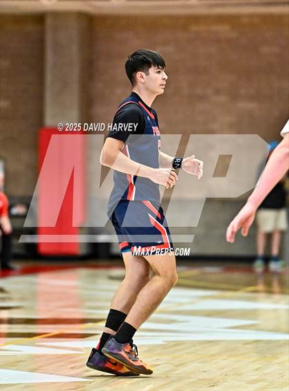 Thumbnail 3 in Forge Christian vs. Resurrection Christian (CHSAA 3A Great 8) photogallery.