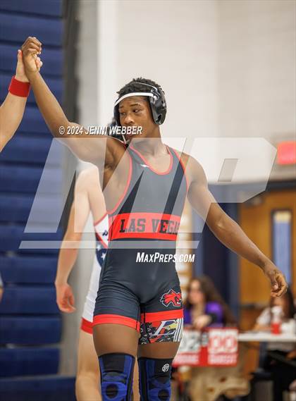 Thumbnail 1 in Las Vegas vs. Durango (Spring Valley Duals Round 5) photogallery.