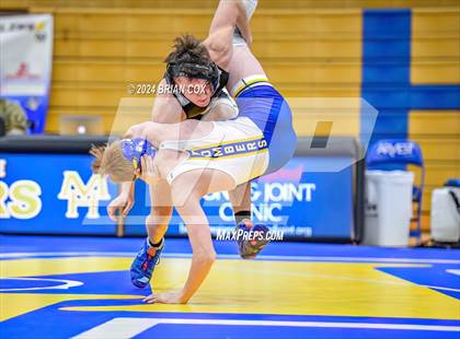 Thumbnail 3 in Mountain Home vs Pottsville (Bomber Tri Meet) photogallery.