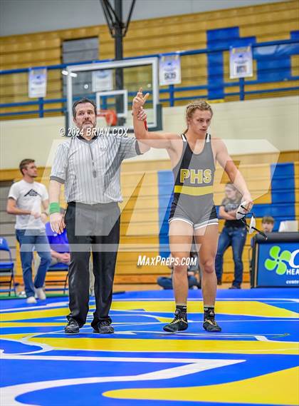 Thumbnail 1 in Mountain Home vs Pottsville (Bomber Tri Meet) photogallery.