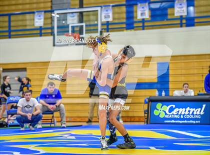 Thumbnail 2 in Mountain Home vs Pottsville (Bomber Tri Meet) photogallery.
