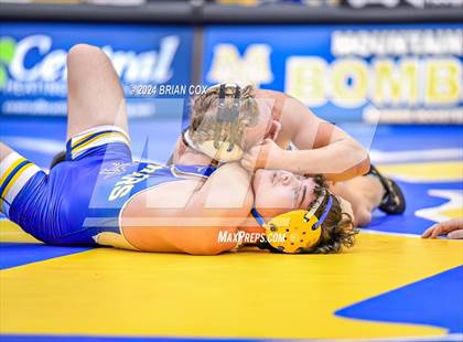 Thumbnail 3 in Mountain Home vs Pottsville (Bomber Tri Meet) photogallery.