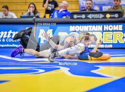 Thumbnail 2 in Mountain Home vs Pottsville (Bomber Tri Meet) photogallery.