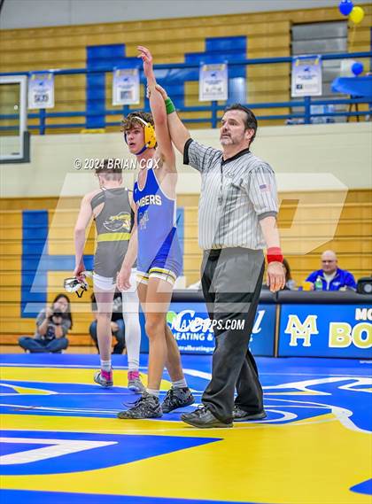 Thumbnail 3 in Mountain Home vs Pottsville (Bomber Tri Meet) photogallery.
