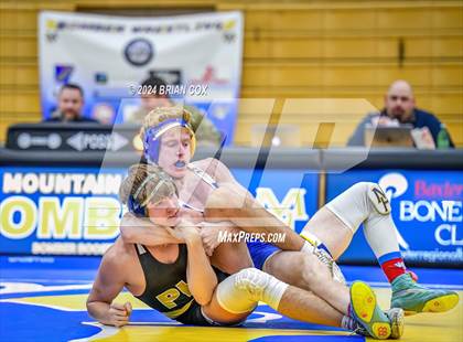 Thumbnail 2 in Mountain Home vs Pottsville (Bomber Tri Meet) photogallery.
