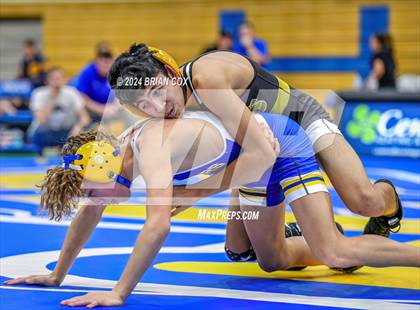 Thumbnail 3 in Mountain Home vs Pottsville (Bomber Tri Meet) photogallery.