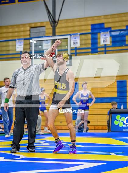Thumbnail 2 in Mountain Home vs Pottsville (Bomber Tri Meet) photogallery.
