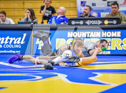 Thumbnail 1 in Mountain Home vs Pottsville (Bomber Tri Meet) photogallery.