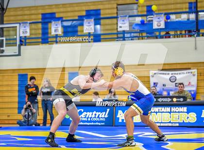 Thumbnail 2 in Mountain Home vs Pottsville (Bomber Tri Meet) photogallery.