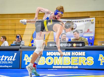 Thumbnail 1 in Mountain Home vs Pottsville (Bomber Tri Meet) photogallery.