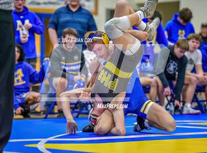 Thumbnail 3 in Mountain Home vs Pottsville (Bomber Tri Meet) photogallery.