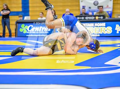 Thumbnail 1 in Mountain Home vs Pottsville (Bomber Tri Meet) photogallery.