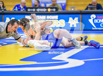 Thumbnail 3 in Mountain Home vs Pottsville (Bomber Tri Meet) photogallery.