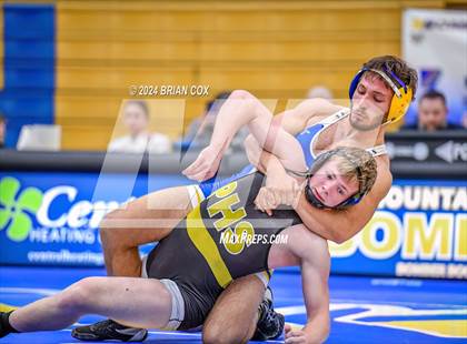 Thumbnail 2 in Mountain Home vs Pottsville (Bomber Tri Meet) photogallery.
