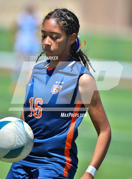 Thumbnail 2 in Wakeland vs. Rouse (UIL 5A Soccer Semifinal) photogallery.