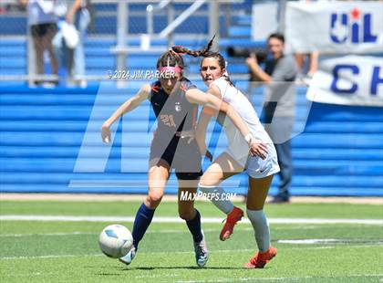 Thumbnail 3 in Wakeland vs. Rouse (UIL 5A Soccer Semifinal) photogallery.